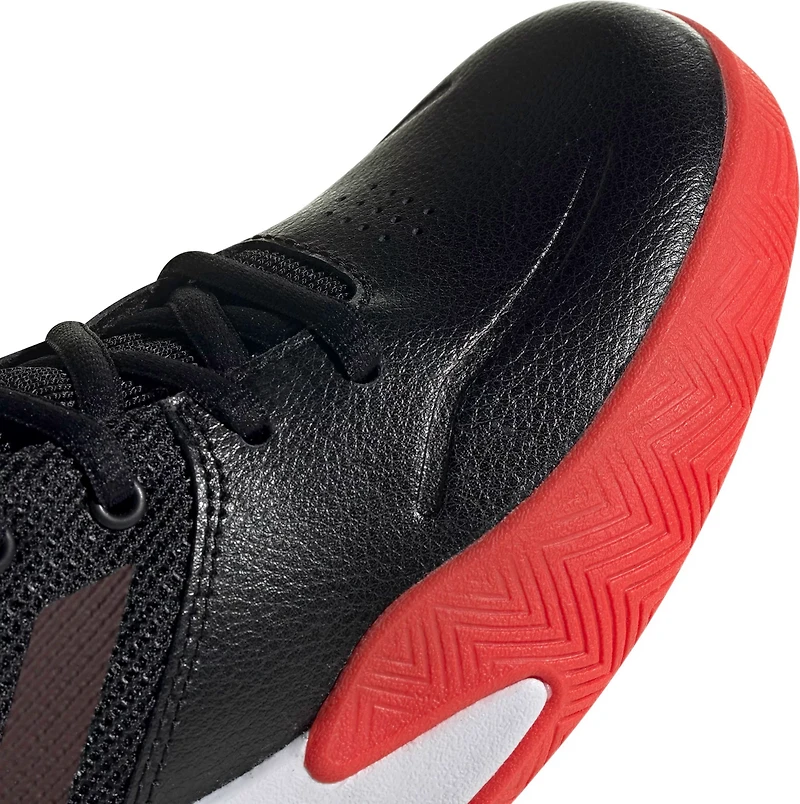 adidas Kids' Preschool Own the Game Wide Basketball Shoes