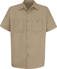 Red Kap Men's Wrinkle Resistant Cotton Work Shirt