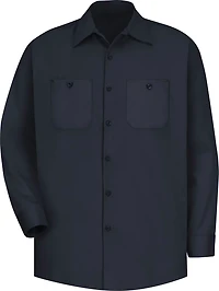 Red Kap Men's Wrinkle Resistant Cotton Long Sleeve Work Shirt