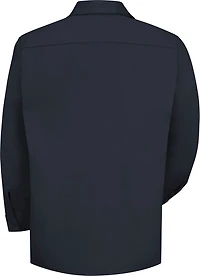 Red Kap Men's Wrinkle Resistant Cotton Long Sleeve Work Shirt