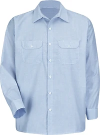 Red Kap Men's Deluxe Long Sleeve Uniform Shirt
