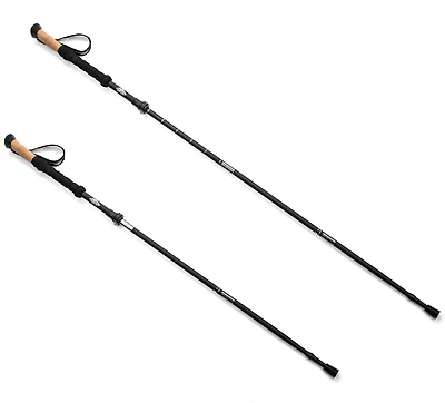 Cascade Mountain Tech Aluminum Folding Trekking Poles 2-Pack