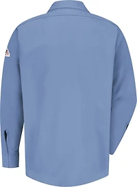 Bulwark Men's Concealed Gripper Work Shirt