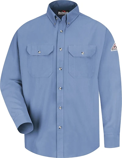 Bulwark Men's CoolTouch 2 Dress Uniform Long Sleeve Work Shirt