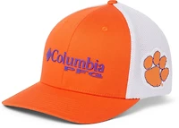 Columbia Sportswear Men's Clemson University PFG Collegiate Mesh Ball Cap