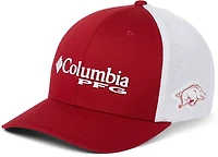 Columbia Sportswear Men's University of Arkansas PFG Mesh Ball Cap