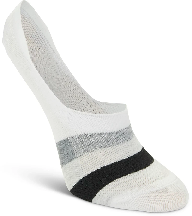 BCG Striped Mesh Footie Socks 6 Pack
