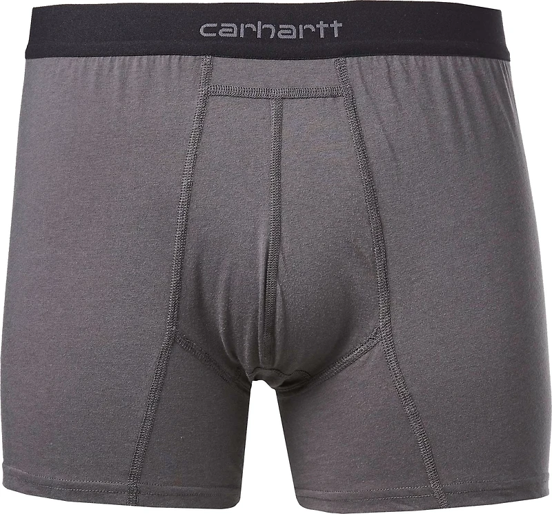Carhartt Men's Cotton-Poly Boxer Briefs 2-Pack