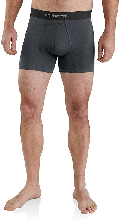 Carhartt Men's Cotton-Poly Boxer Briefs 2-Pack