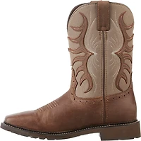 Justin Men's Stampede Waxy Wellington Work Boots