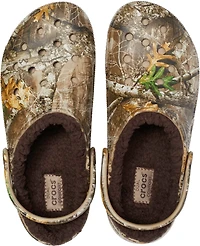 Crocs Men's Classic Realtree Edge Fuzz-Lined Clogs