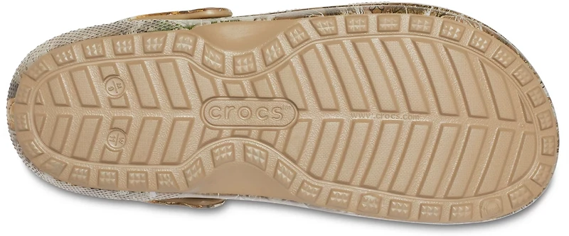 Crocs Men's Classic Realtree Edge Fuzz-Lined Clogs