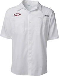 Columbia Sportswear Men's University of Arkansas Collegiate Tamiami Shirt