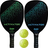 Franklin Activator 2-Player Wood Paddle and Ball Set