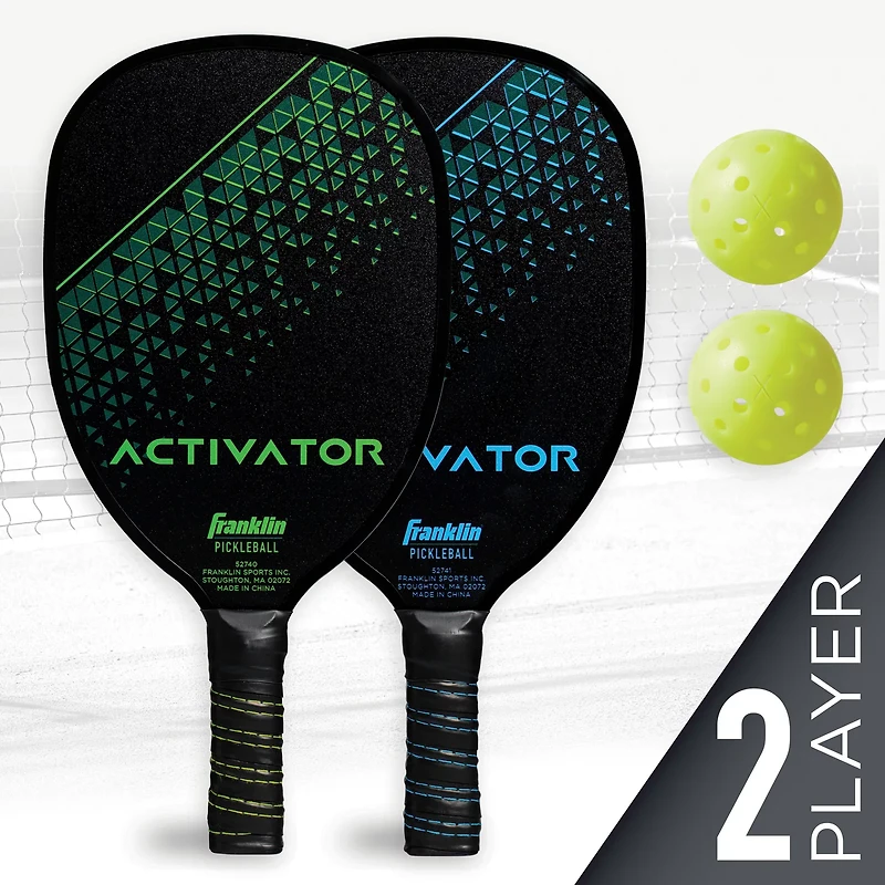 Franklin Activator 2-Player Wood Paddle and Ball Set