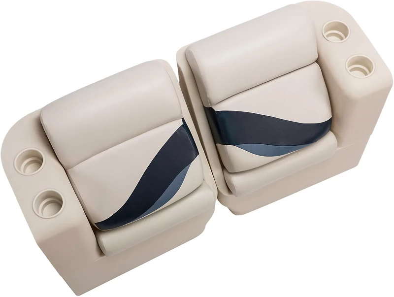 Wise BM13006 Premier Right Radius Lean Back Pontoon Recliner