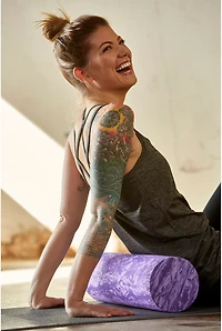 Gaiam Restore Marbled Foam Roller