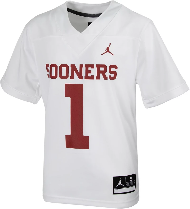 Jordan Boys' University of Oklahoma Replica Football Jersey