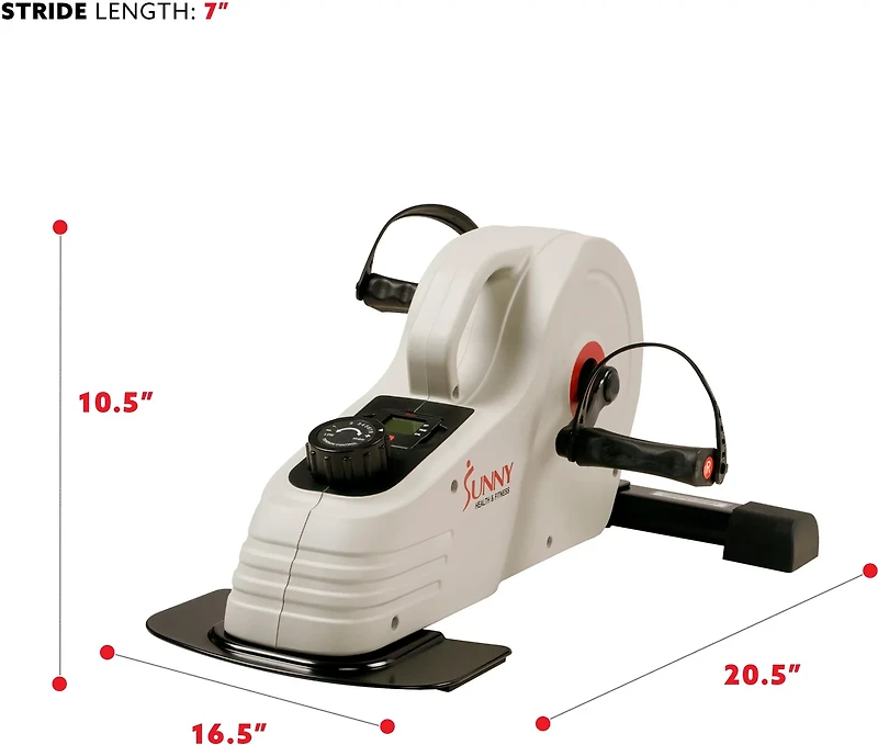 Sunny Health & Fitness Under-Desk Magnetic Cycle