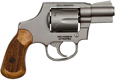 Rock Island Armory M206 .38 Special Spurless Matte Nickel Revolver