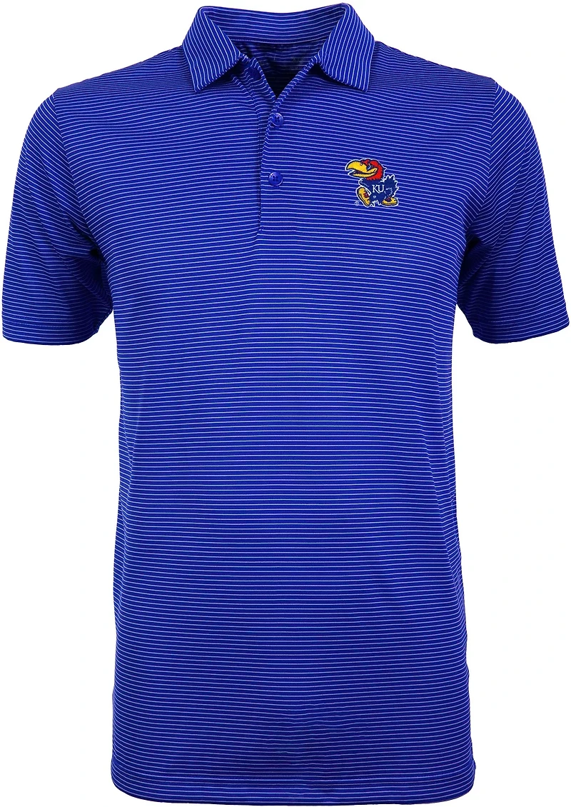 Antigua Men's University of Kansas Quest Polo Shirt