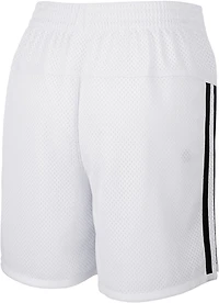 adidas Girls' Around the Block Mesh Shorts 5 in