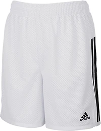 adidas Girls' Around the Block Mesh Shorts 5 in