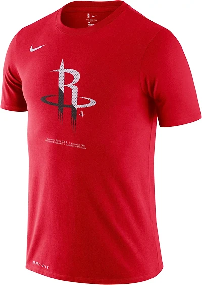 Nike Men's Houston Rockets Dri-FIT Logo T-shirt
