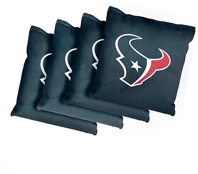 Victory Tailgate Houston Texans Regulation Corn-Filled Cornhole Bag Set