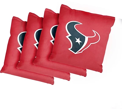 Victory Tailgate Houston Texans Regulation Corn-Filled Cornhole Bag Set, 4-Pack