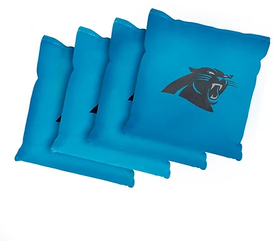 Victory Tailgate Carolina Panthers Regulation Corn-Filled Cornhole Bag Set, 4-Pack