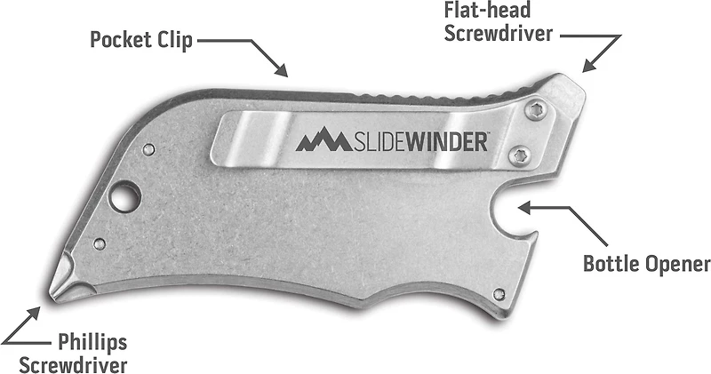 Outdoor Edge Slidewinder Multi-Tool Knife