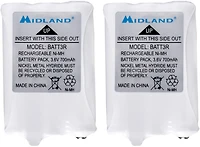 Midland AVP14 Rechargeable Battery 2-Pack