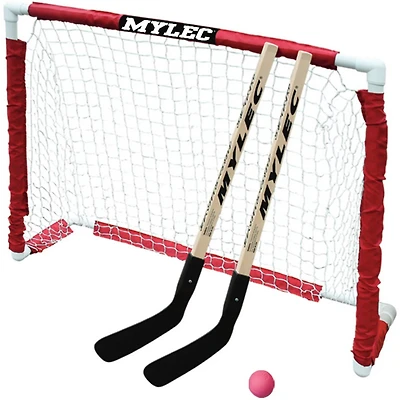 Mylec Junior All-Purpose 40 in x 36 in Folding Hockey Goal Set