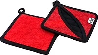 Lodge 6.5 in Square Silicone & Fabric Potholder
