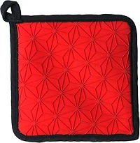 Lodge 6.5 in Square Silicone & Fabric Potholder