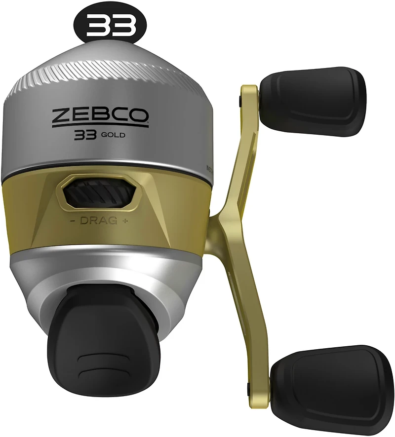 Zebco 33 Gold Spincast Reel