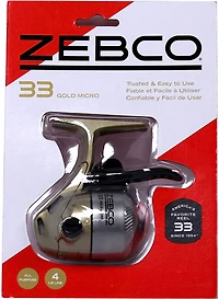 Zebco 33 Micro Gold Triggerspin Reel