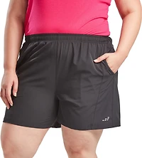 BCG Women's Athletic Woven Walk Plus Shorts