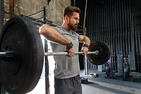 Harbinger Padded Cotton Lifting Straps