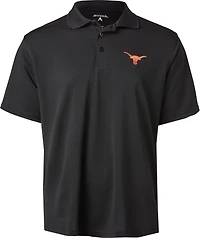 Antigua Men's University of Texas Pique Xtra-Lite Polo Shirt