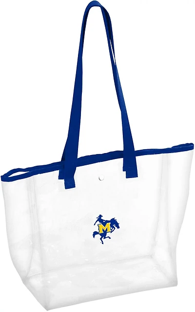 Logo McNeese State University Clear Stadium Tote Bag