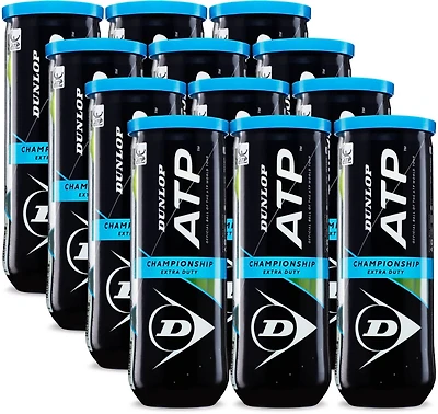 Dunlop ATP Championship Extra Duty Tennis Balls 12-Pack