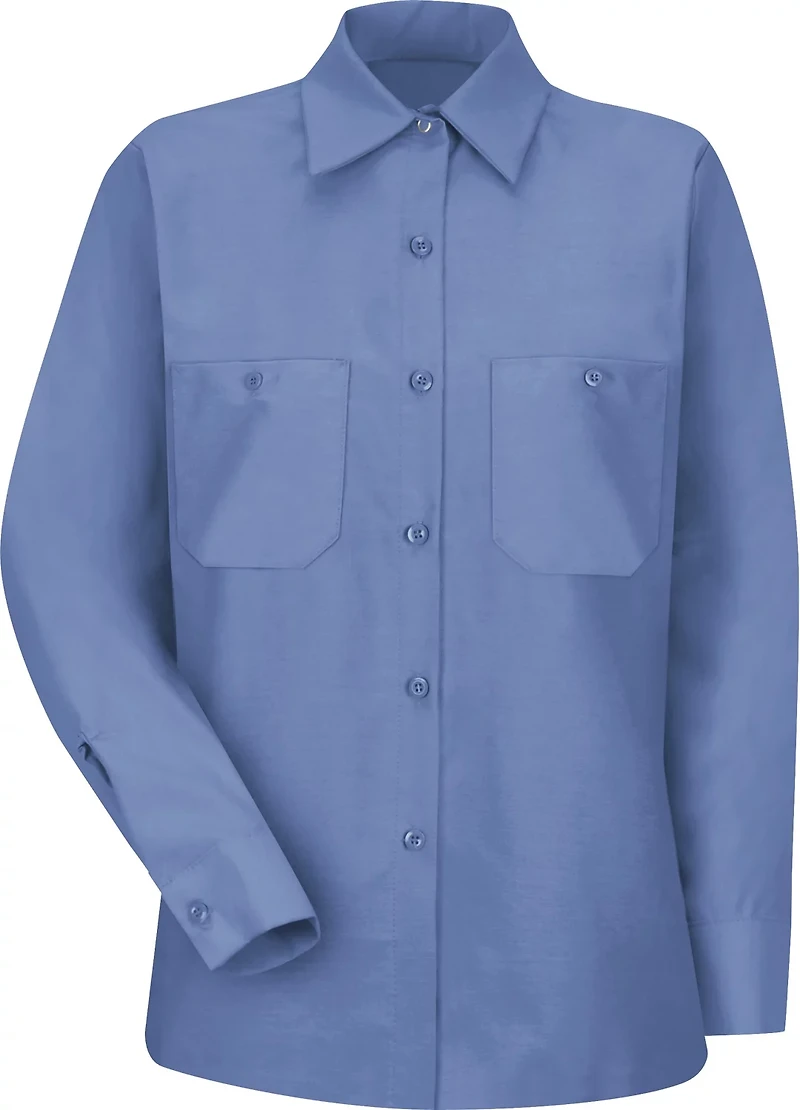 Red Kap Women's Industrial Long Sleeve Work Shirt