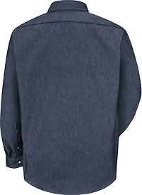 Red Kap Men's Deluxe Denim Long Sleeve Shirt
