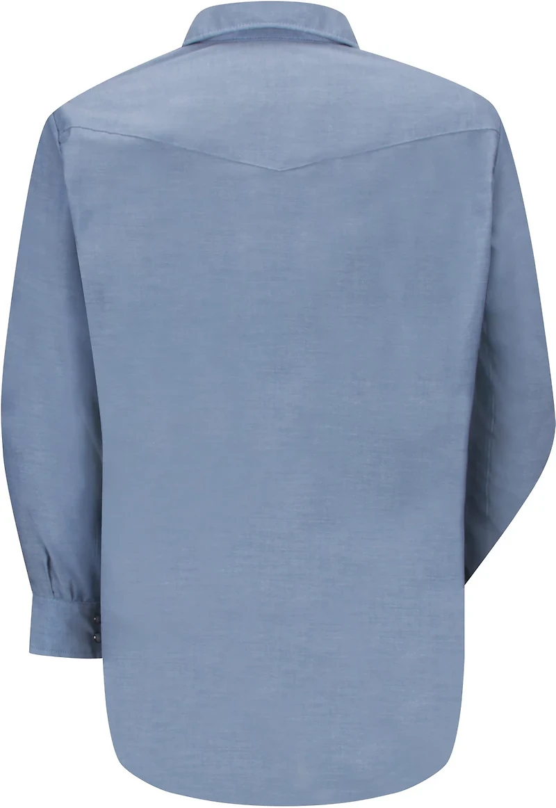 Red Kap Men's Industrial Stripe Work Shirt