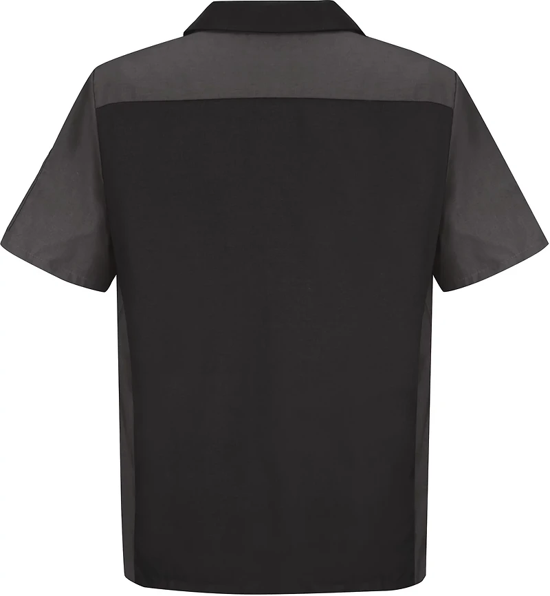 Red Kap Men's 2-Tone Crew Short Sleeve Shirt