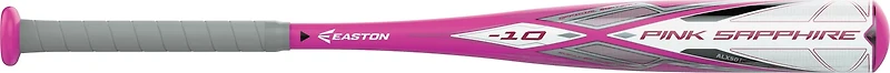 EASTON Girls' Pink Sapphire Fastpitch Softball Bat (-10)