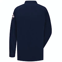 Bulwark Men's iQ Series Comfort Knit FR Long Sleeve Polo Shirt