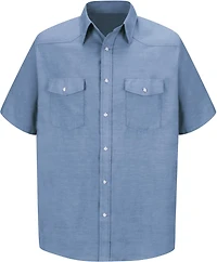 Red Kap Men's Deluxe Western Work Shirt